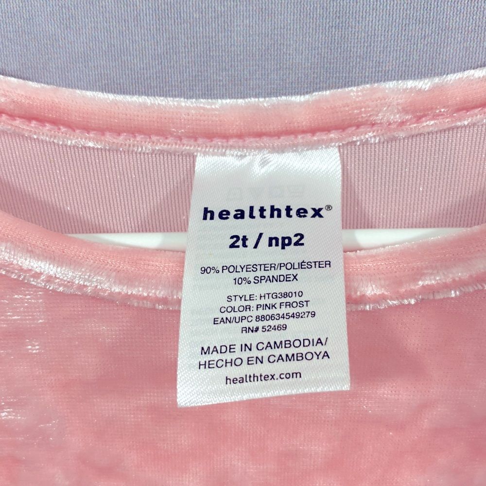 Healthtex Velour Toddler Dress 2T - Picture 3 of 5